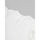 Боди детское с длинным рукавом и рюшами Amarobaby Fashion, рост 80 см, цвет молочный - Фото 4
