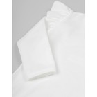 Боди детское с длинным рукавом и рюшами Amarobaby Fashion, рост 80 см, цвет молочный - Фото 6