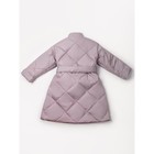 Пальто стёганое для девочек TRENDY, рост 116-122 см, цвет пудровый - Фото 15