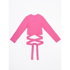 Топ для девочки с длинными рукавами Generation, рост 128 см, цвет розовый - Фото 7