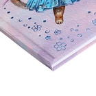 Дневник универсальный 1-11 класс, 48 листов "Котик с пончиком", твёрдая обложка, глянцевая ламинация, тиснение фольгой - Фото 3