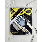 Тетрадь 96 листов в клетку "Настенная живопись", обложка мелованный картон, выборочный ТВИН УФ-лак, блок 60 г/м2, МИКС - фото 22546265