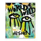 Тетрадь 96 листов в клетку "Настенная живопись", обложка мелованный картон, выборочный ТВИН УФ-лак, блок 60 г/м2, МИКС - фото 22546268