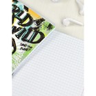 Тетрадь 96 листов в клетку "Настенная живопись", обложка мелованный картон, выборочный ТВИН УФ-лак, блок 60 г/м2, МИКС - фото 22546258