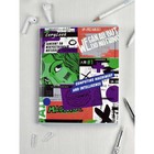 Тетрадь 96 листов в клетку "Настенная живопись", обложка мелованный картон, выборочный ТВИН УФ-лак, блок 60 г/м2, МИКС - фото 22546261