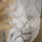 Штора-тюль для кухни Witerra 150х180см, серый, вуаль, пэ100% - фото 24073704