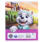 Тетрадь 12 листов в линейку, 5 видов МИКС, обложка мелованный картон, Щенячий патруль - Фото 7