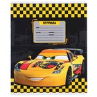 Тетрадь в линейку 12 листов, 5 видов МИКС, обложка мелованный картон, «Тачки» - Фото 9