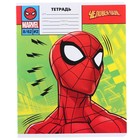 Тетрадь в линейку 12 листов, 5 видов МИКС, обложка мелованный картон, «Человек-паук» - Фото 13