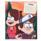 Тетрадь в клетку 18 листов, 5 видов МИКС, обложка мелованный картон, «Гравити Фолз» - Фото 7