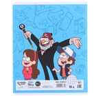 Тетрадь в клетку 18 листов, 5 видов МИКС, обложка мелованный картон, «Гравити Фолз» - Фото 6