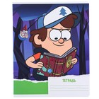 Тетрадь в линейку 18 листов, 5 видов МИКС, обложка мелованный картон, «Гравити Фолз» - Фото 7