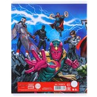 Тетрадь 18 листов, в линейку, МИКС 5 видов, обложка мелованный картон, «Мстители» - Фото 12