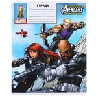 Тетрадь 18 листов, в линейку, МИКС 5 видов, обложка мелованный картон, «Мстители» - Фото 7