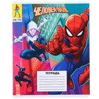 Тетрадь 18 листов, в линейку, МИКС 5 видов, обложка мелованный картон, «Человек-паук» - Фото 5