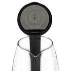 Чайник ECO-1825KE, стекло, электрический, 1.8 л, 1500 Вт, цвет чёрный - фото 51537184 Чайник ECO-1825KE, стекло, электрический, 1.8 л, 1500 Вт, цвет чёрный - фото 51537184
