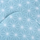 Плед Aristo 130х170см, голубой, флис, 160г/м, 100% полиэстер - Фото 3