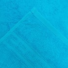Полотенце Ocean 50х90 см, голубой, махра, 360г/м, хлопок 100% - Фото 4