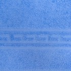 Полотенце Ocean 50х90 см, синий, махра, 360г/м, хлопок 100% - Фото 3