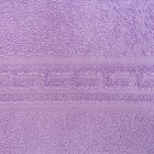 Полотенце Ocean 50х90 см, фиолетовый, махра, 360г/м, хлопок 100% - Фото 3