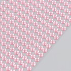 Полубусины самоклеющиеся d 6 мм, розовый - фото 319471582