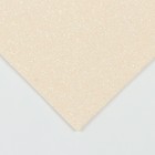 Фоамиран глиттерный 2 мм, 50х50 см, молочный 9632546 Фоамиран глиттерный 2 мм, 50х50 см, молочный 9632546