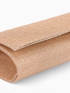 Сумка-клатч женская вечерняя на магните, на сребристой цепочке, блестящая, золотистая - Фото 6