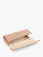 Сумка-клатч женская вечерняя на магните, на сребристой цепочке, блестящая, золотистая - фото 60814660