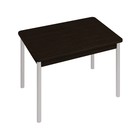 Раздвижной стол «Ирбис», 980(1420)×660×750 мм, ЛДСП / металл, цвет венге - Фото 1