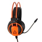 Наушники CANYON Corax GH-5A, игровые, микрофон, 2x3.5 мм + USB, 2м, чёрно-оранжевые - фото 51310514 Наушники CANYON Corax GH-5A, игровые, микрофон, 2x3.5 мм + USB, 2м, чёрно-оранжевые - фото 51310514