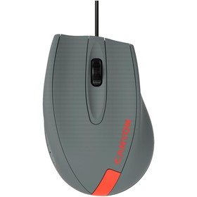 Мышь CANYON M-11, проводная, оптическая, 1000 dpi, USB, 1.5 м, серая 9646109