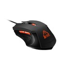 Мышь CANYON Star Raider GM-1, игровая, проводная, оптическая, 3200 dpi, USB, 1.65 м, черная