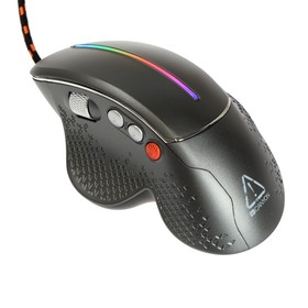 Мышь CANYON Apstar GM-12, игровая, проводная, оптическая, 6400 dpi, USB, 1.65 м, черная