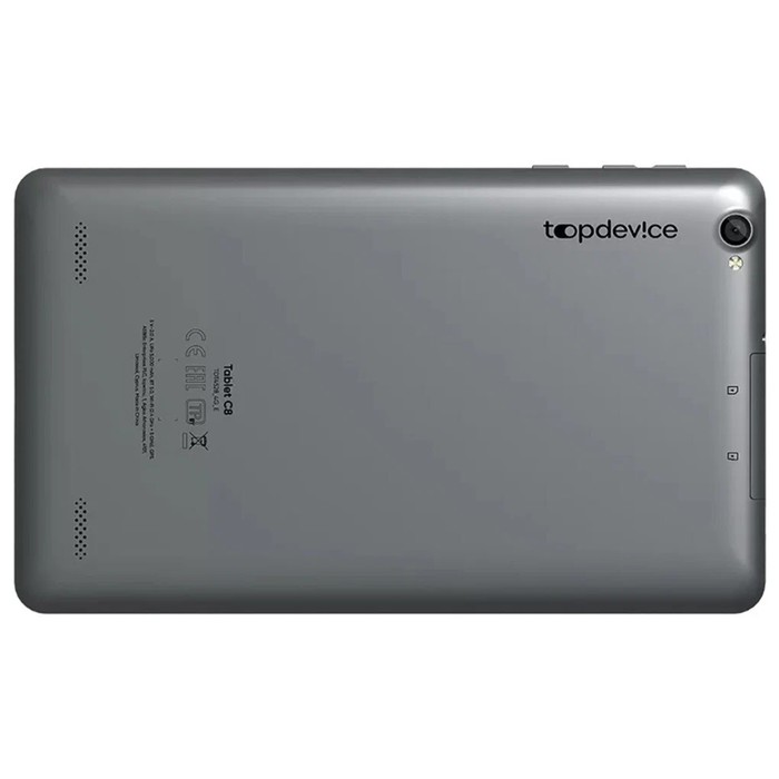 Планшет Topdevice Tablet C8, 8", IPS,800x1280, 2.1 ГГц, 3+32 Гб, 5+2 Мп, BT 5.1, And.11, SIM - фото 51327675