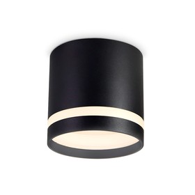 Накладной точечный Светильник Ambrella light GX53/LED max 12 Вт, 82x82x80 мм, цвет чёрный