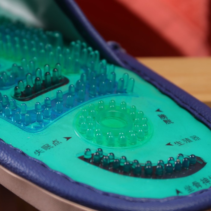 Тапочки масажные турмалиновые 40-44 35155