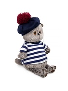 Мягкая игрушка «Басик в тельняшке и берете», 25 см - Фото 4