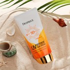 Легкий увлажняющий солнцезащитный крем для лица  Deoproce UV Defence Sun Cream SPF50+ PА 70 - Фото 2