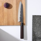 Нож кухонный «Сантоку», универсальный, лезвие 18 см - Фото 1