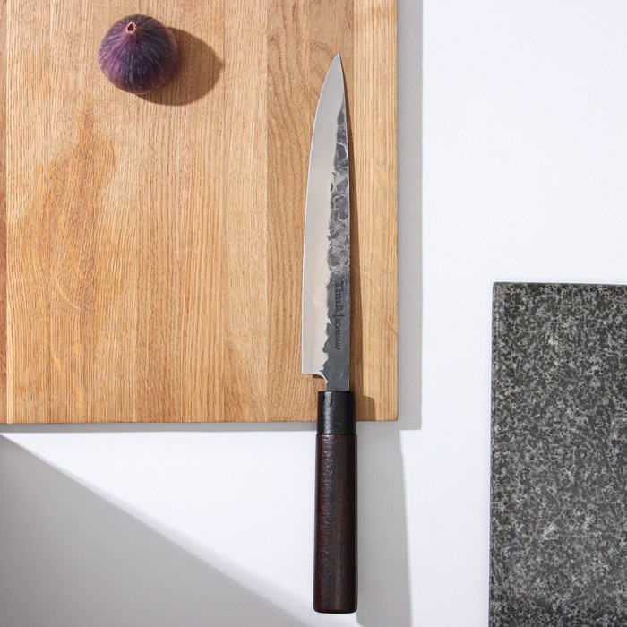 Нож кухонный, универсальный, лезвие 20 см - Фото 1