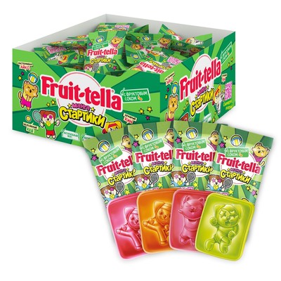 Мармелад жевательный Fruittella 2Д-Мини "Манга Стартики" 10 г