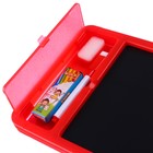 Доска для рисования с маркером-стиралкой, Тачки красный - фото 24426905