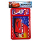 Доска для рисования с маркером-стиралкой, Тачки красный - фото 24426908