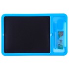 Доска для рисования мелом и маркером, Синий трактор - Фото 2