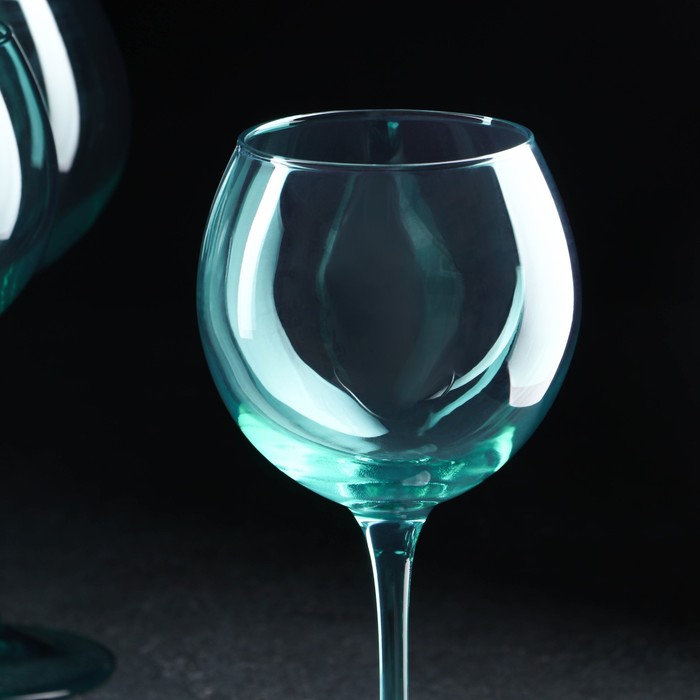 Набор бокалов для вина «Волна», стеклянный, 350 мл, 6 шт - фото 1909186105