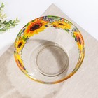 Салатник «Подсолнух», стеклянный, большой, 1500 мл - Фото 2