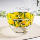Салатник «Лимон», стеклянный, большой, 1500 мл - фото 5895713