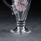 Кружка стеклянная «Горожанка», для капучино, 250 мл, МИКС - фото 25324548