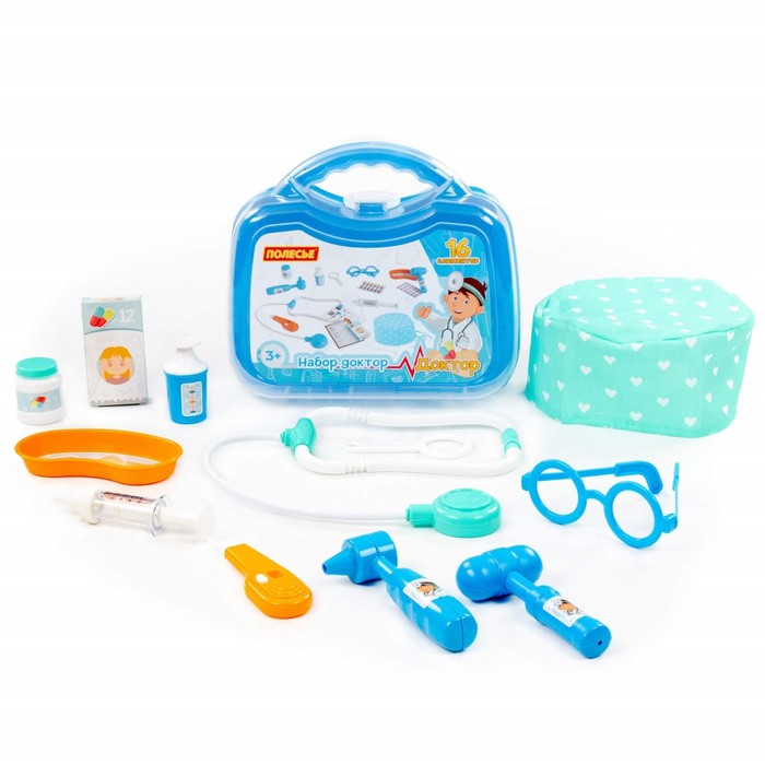 Набор «Доктор №19», 16 элементов, в малом чемоданчике 62973