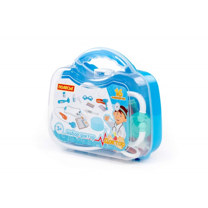 Набор «Доктор №19», 16 элементов, в малом чемоданчике 62973